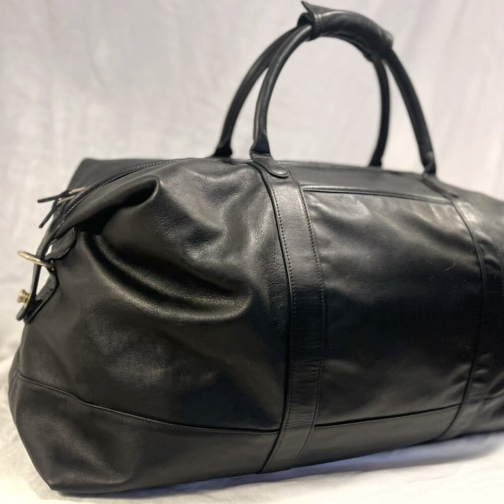 Vintage Oversized Leather Coach Duffel – 1997